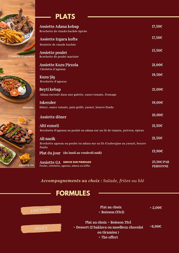 GA DONER&GRILL - Menu Image 1